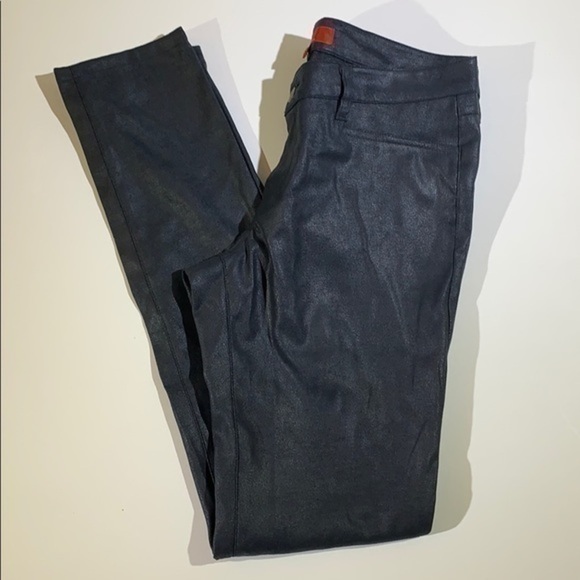 Saks Fifth Avenue | Leather Look Skinnies … - Picture 3 of 6